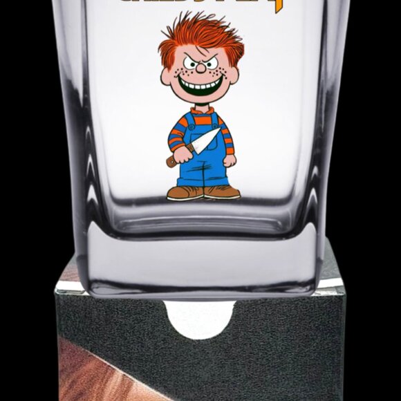 HORROR Movie/PEANUTS Character Mashup Shot Glasses/Gift Boxes, UNIQUE GIFT! - Picture 5 of 16